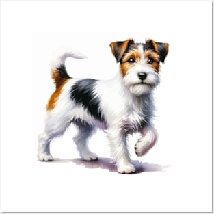 Parson Russell Terrier Watercolor - Beautiful Dog Posters and Art